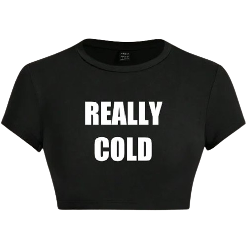 Really Cold Crop Top